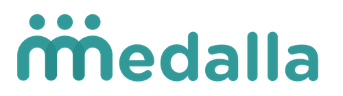 Medalla företagslogotyp - teknikleverantör bakom Staffi bemanningsplattform